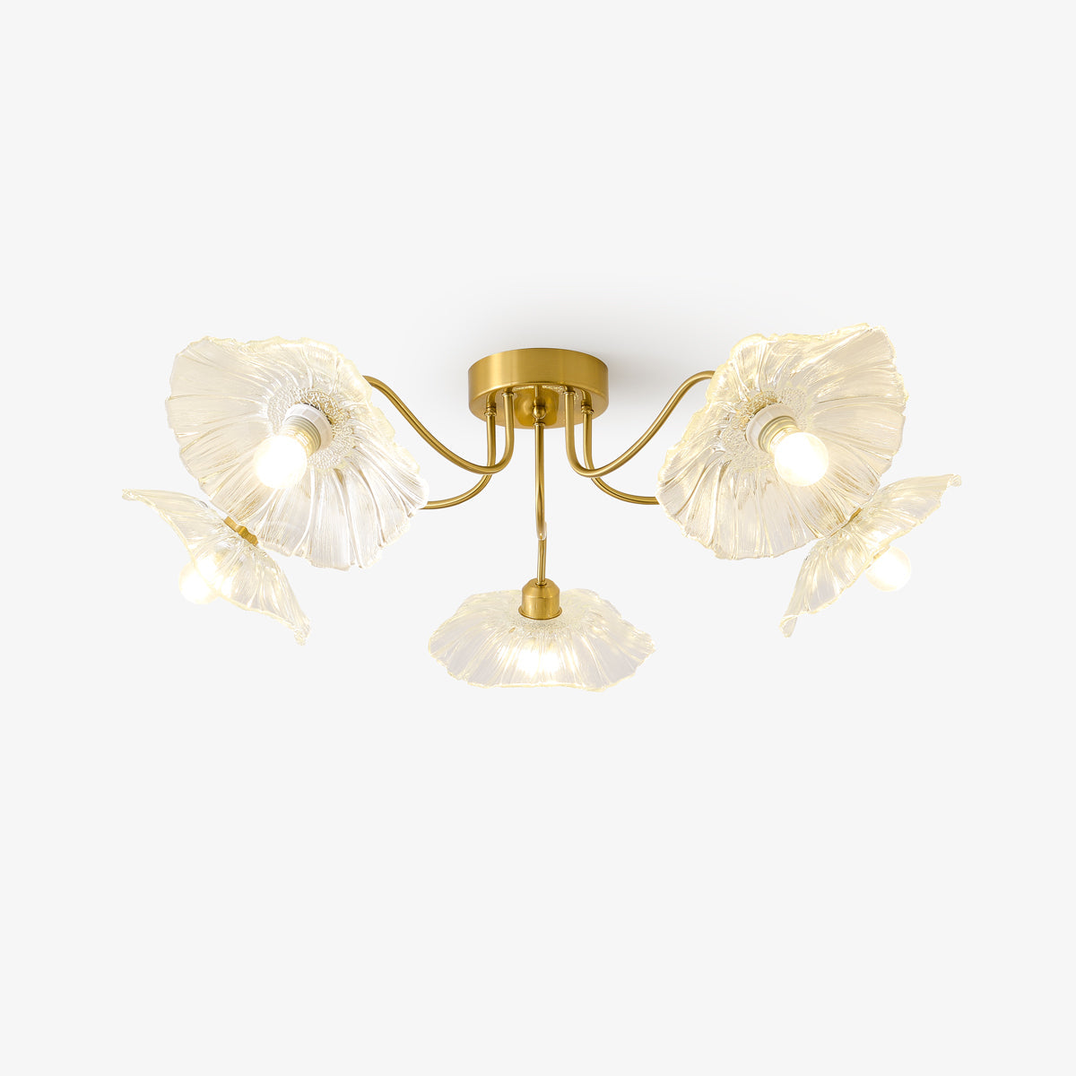 Luisa Series Flowers Flush Mount Lighting