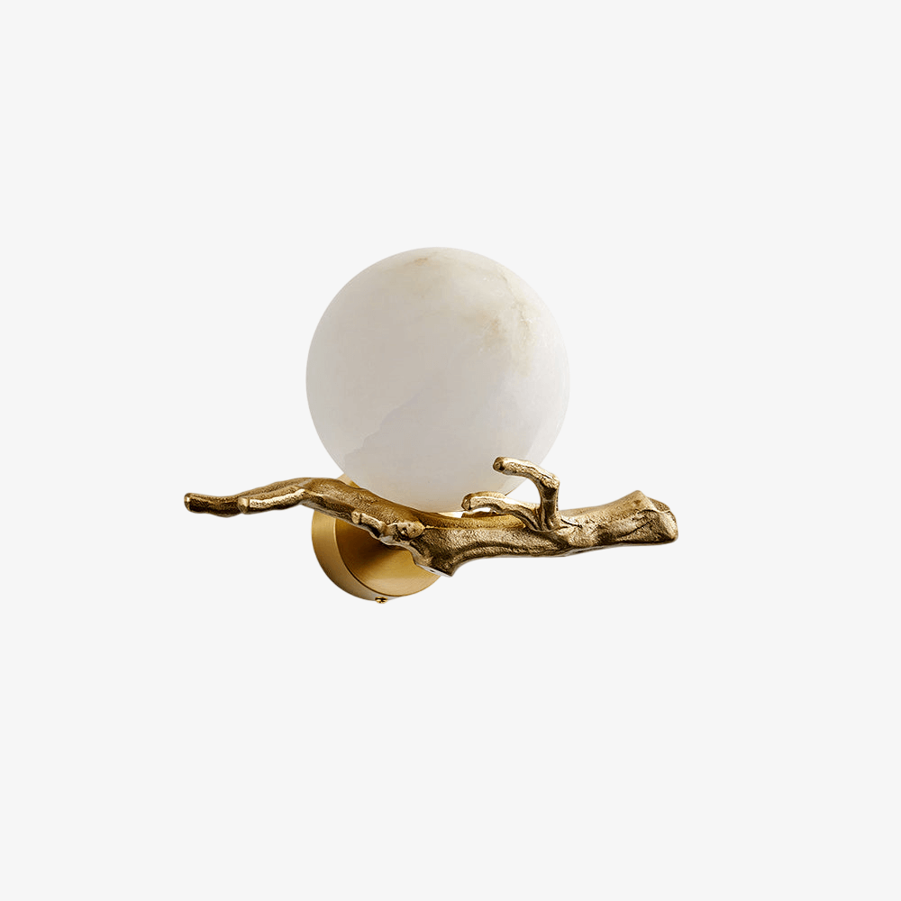 Lunar Alabaster Wall Sconce