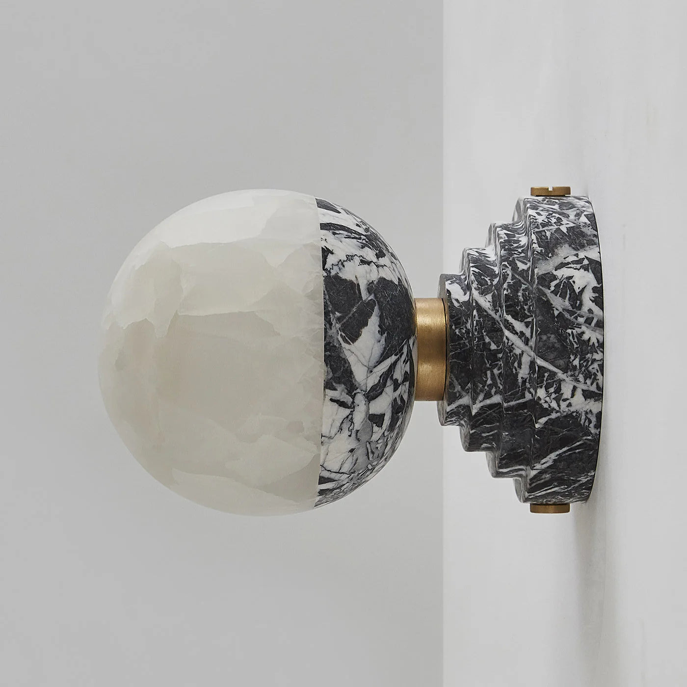 Lunar Sconce Marble