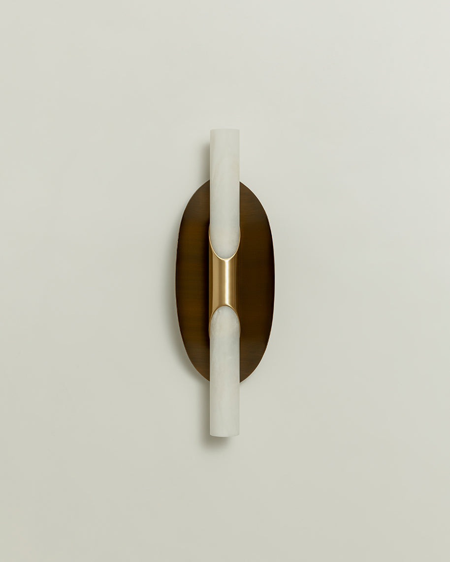 Manta Alabaster Wall Sconce