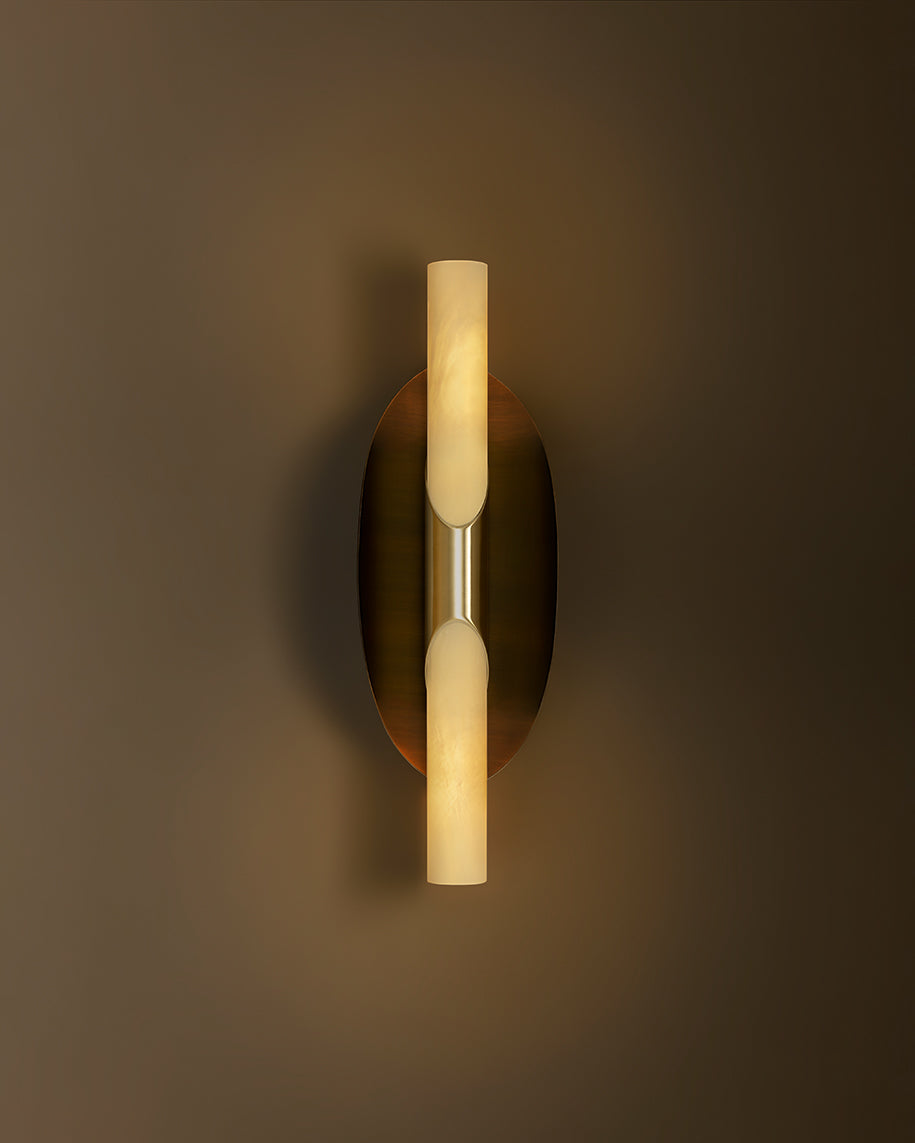 Manta Alabaster Wall Sconce