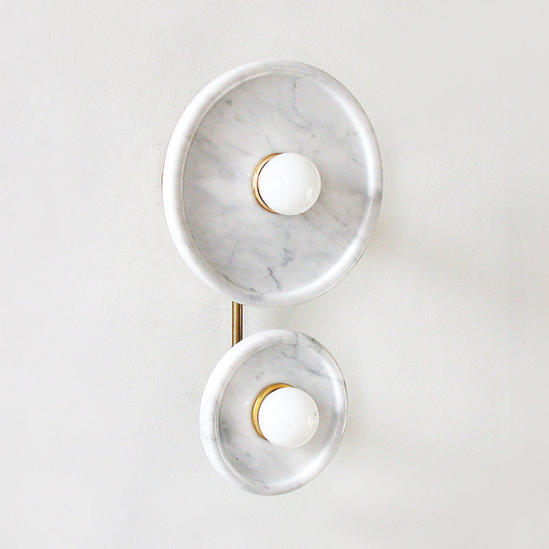 Marble Double Wall Sconce
