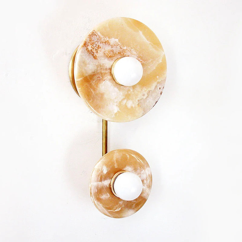 Marble Double Wall Sconce