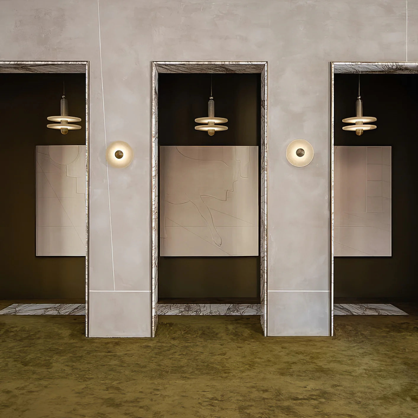 Median Sconce Combination