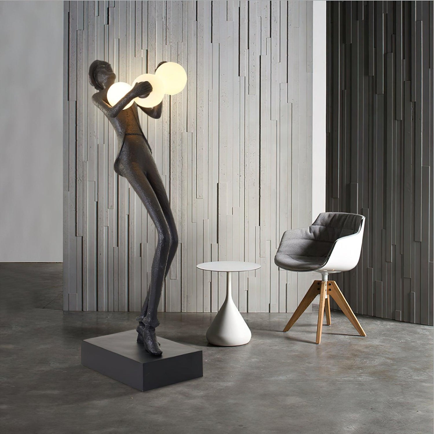 Michael Dancing Sculpture Floor Lamp