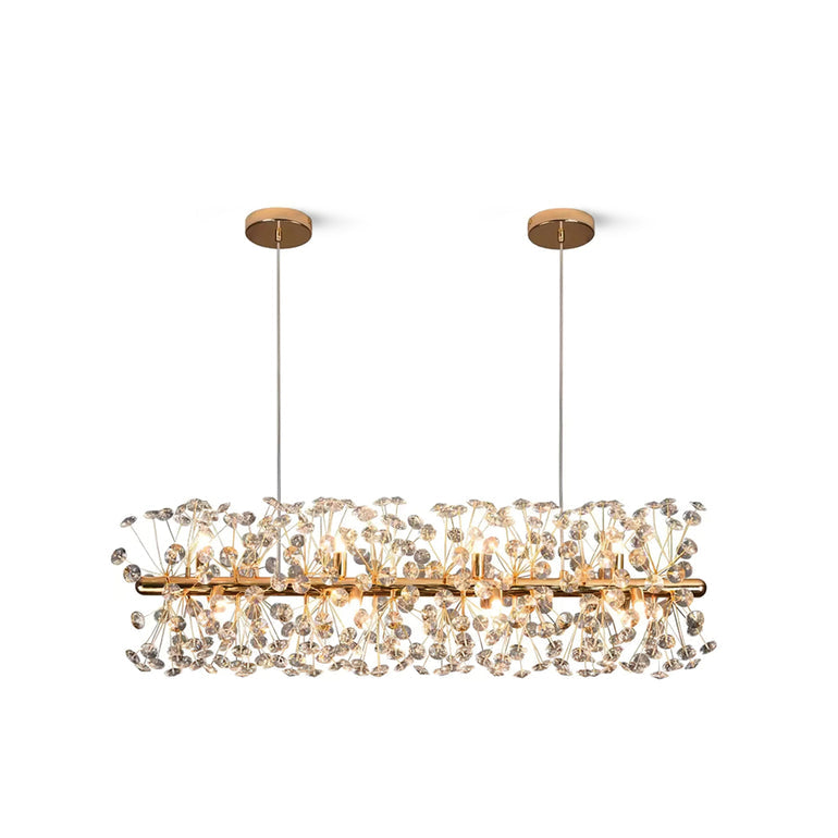 Minato Crystal Kitchen Island Lighting