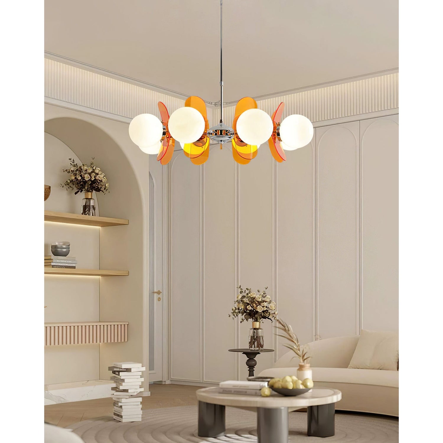 Modern Sputnik Chandelier