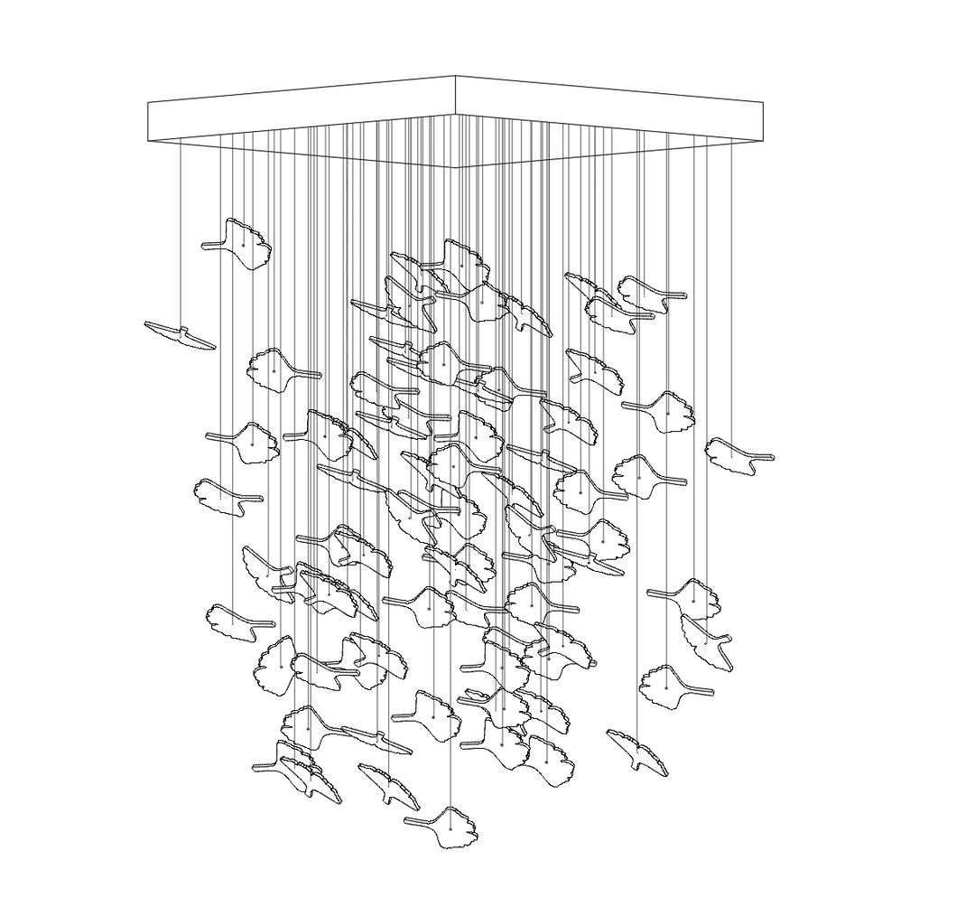 Longiotti Crystal Chandelier