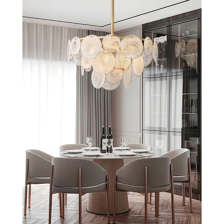 Murano Glass Mist Chandelier