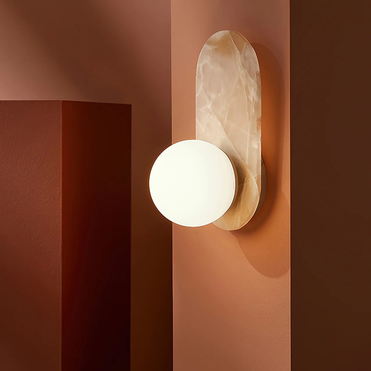 Onyx Arch Wall Sconce