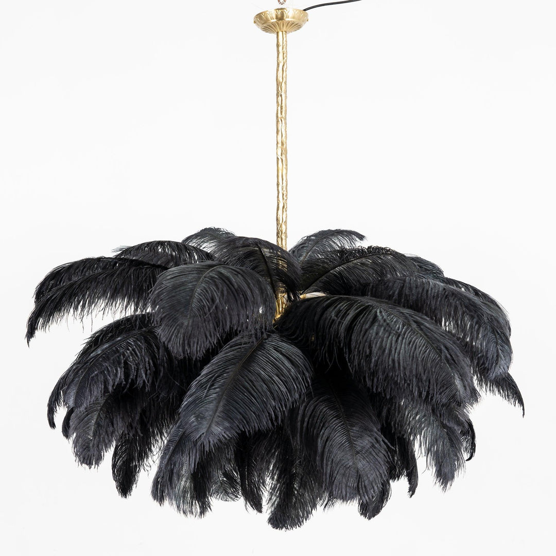 Fero Ostrich Feather Chandelier