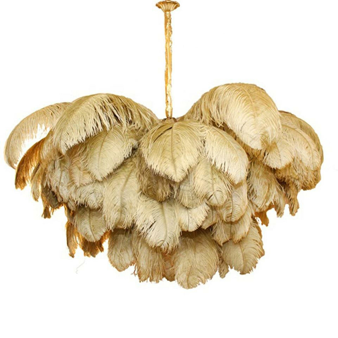 Fero Ostrich Feather Chandelier