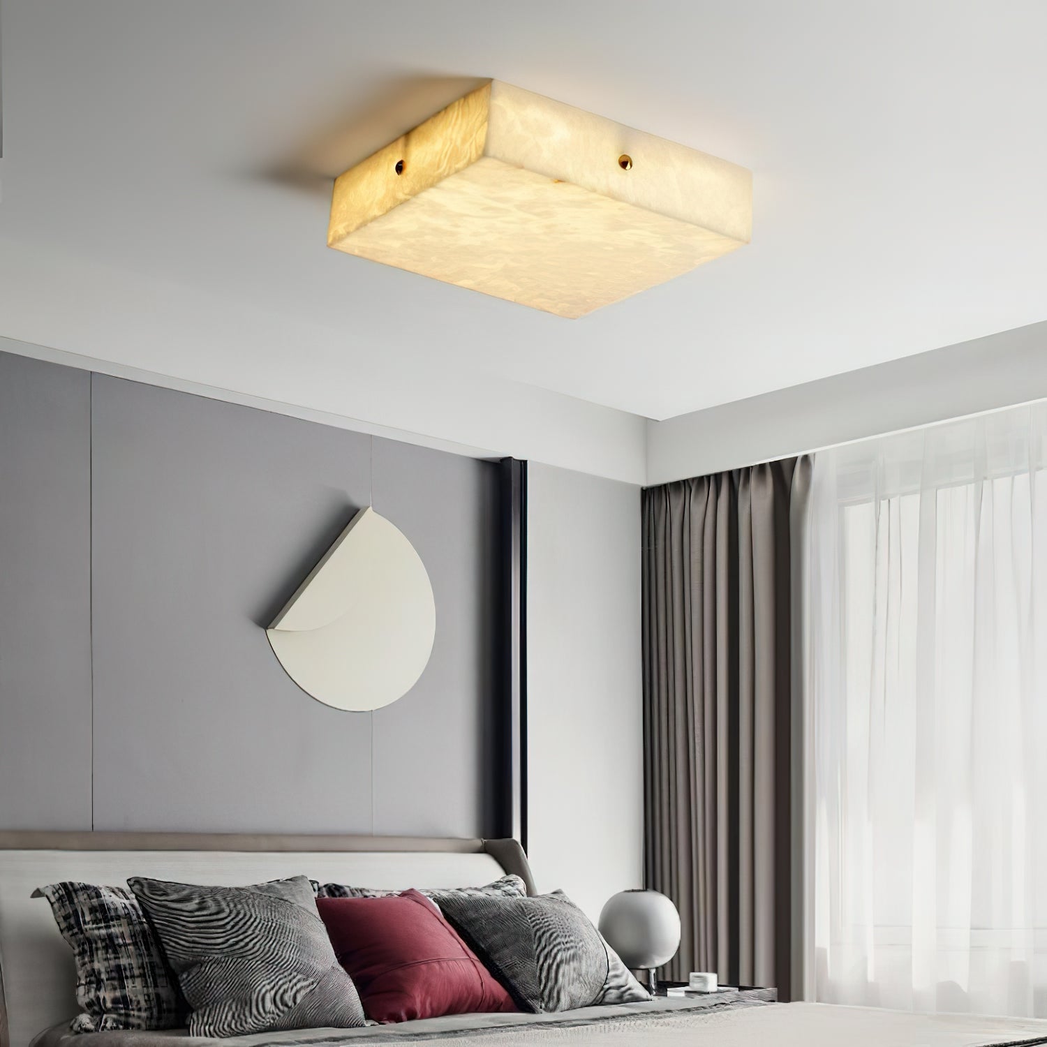 Paddy Alabaster Flush Mount Lighting