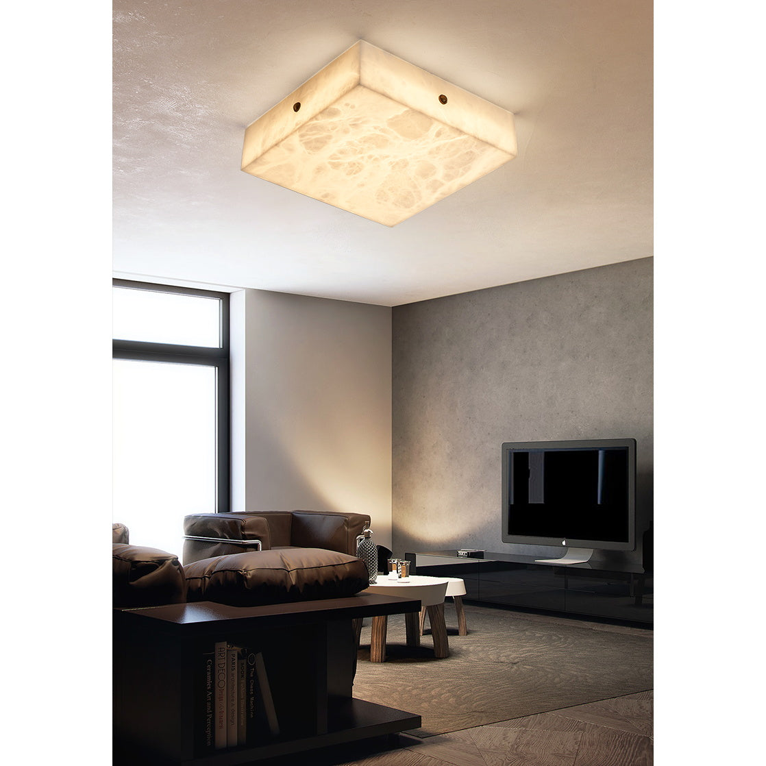 Paddy Alabaster Flush Mount Lighting