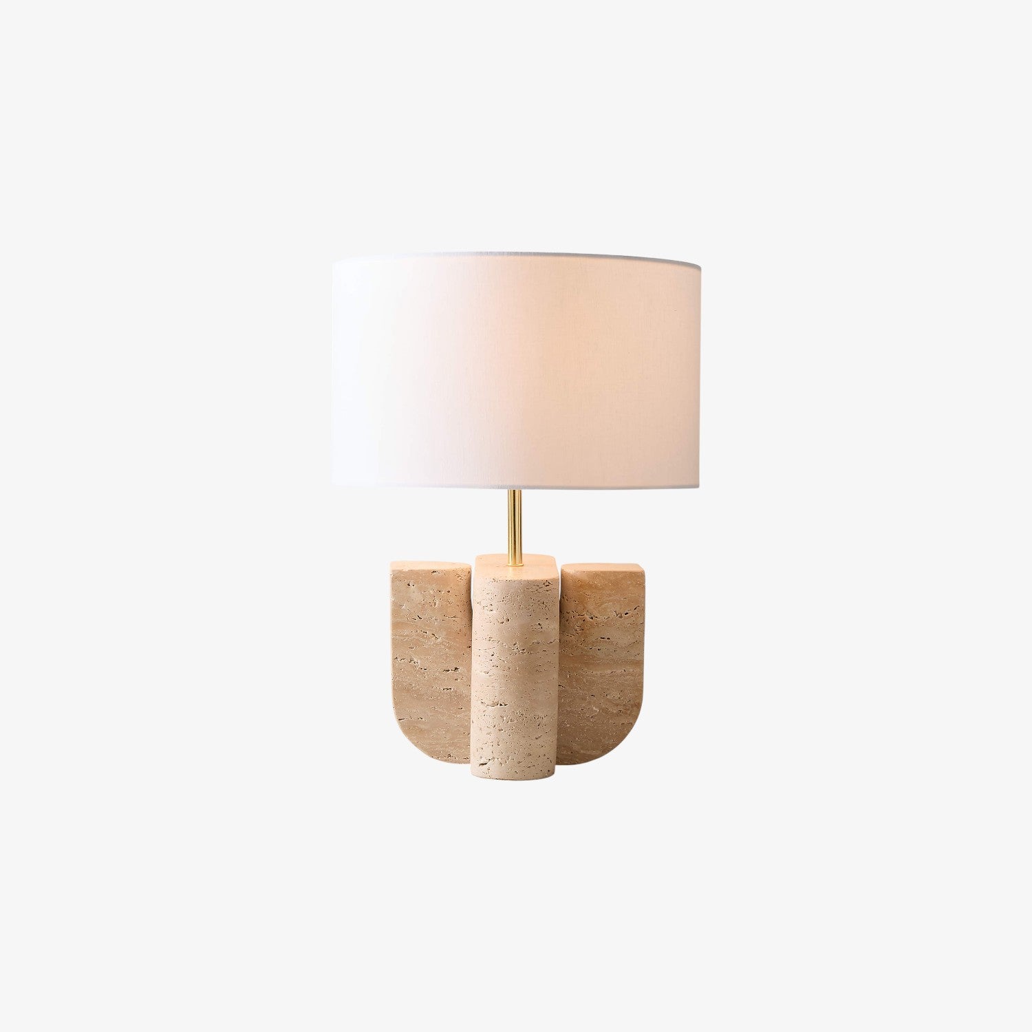 Peniche Travertine Table Lamp