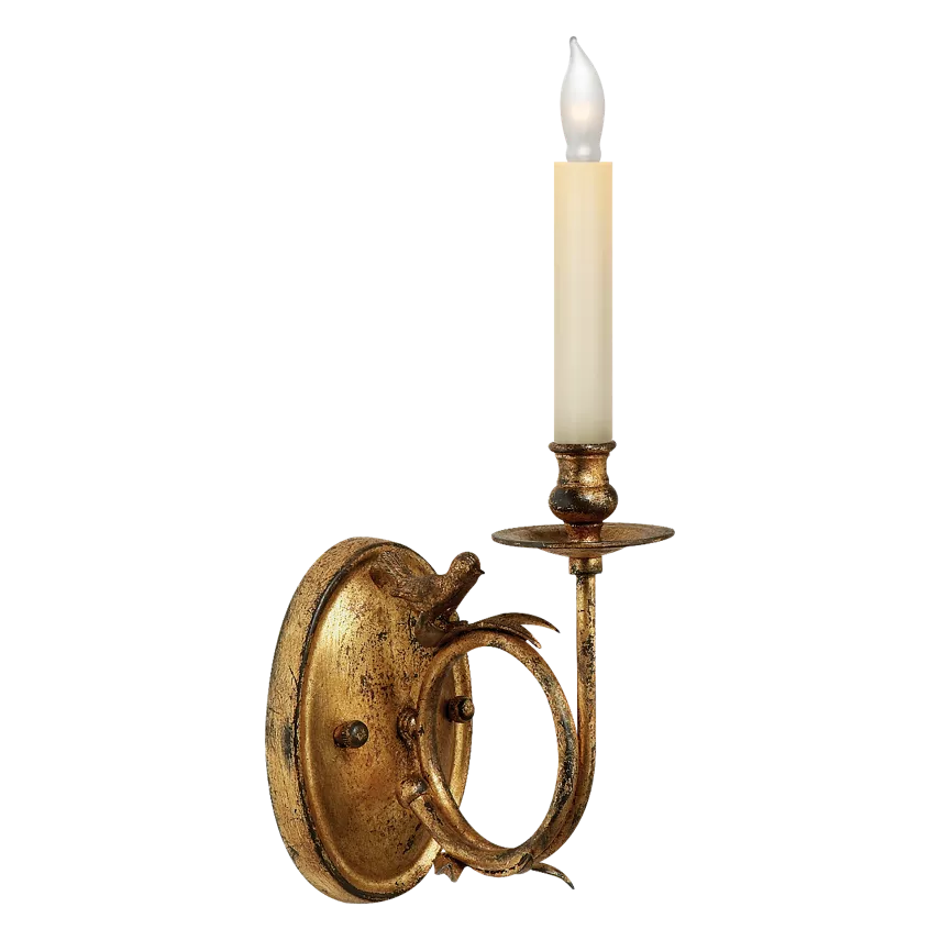 Perching Bird Sconce