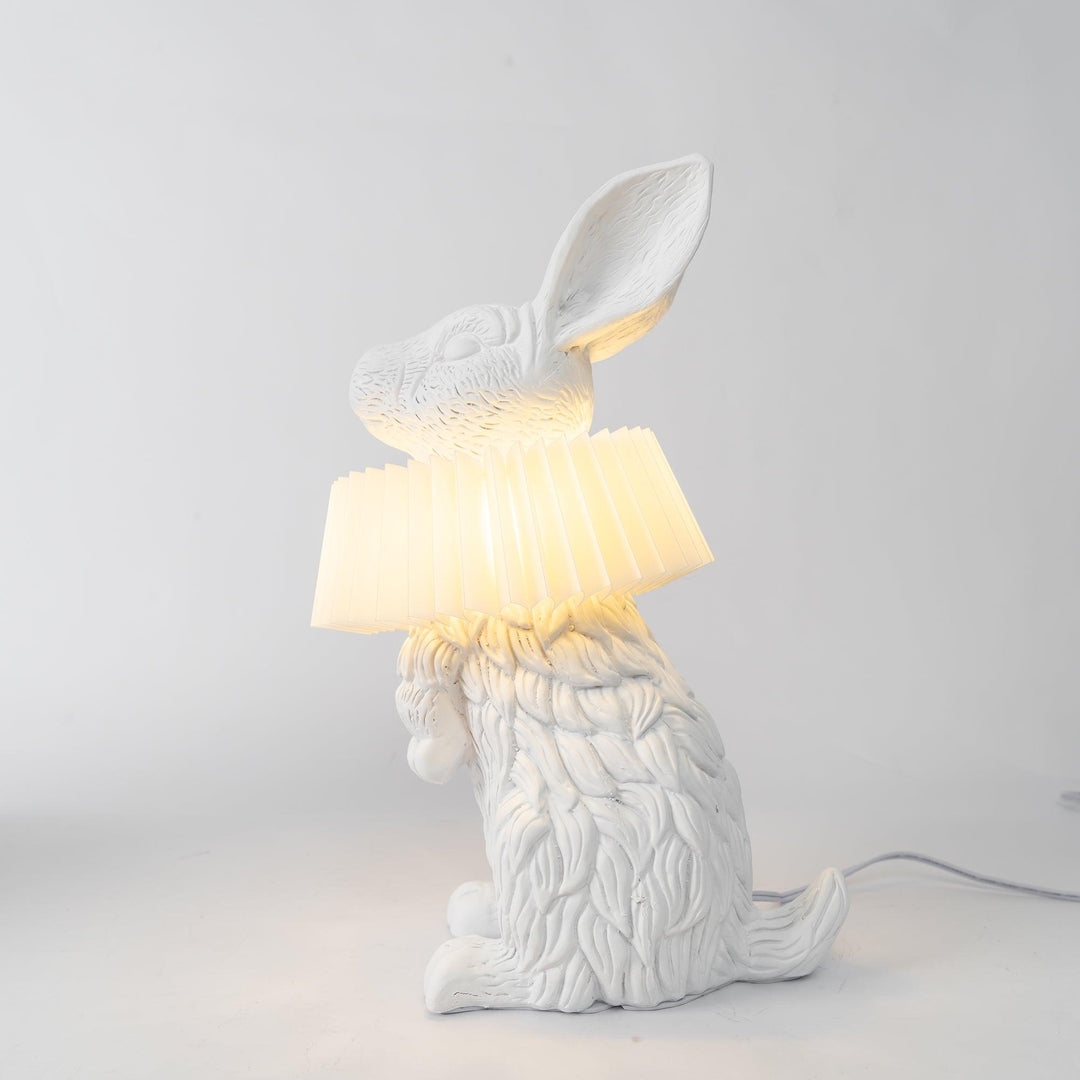 Rabbit Sculpture Table Lamp
