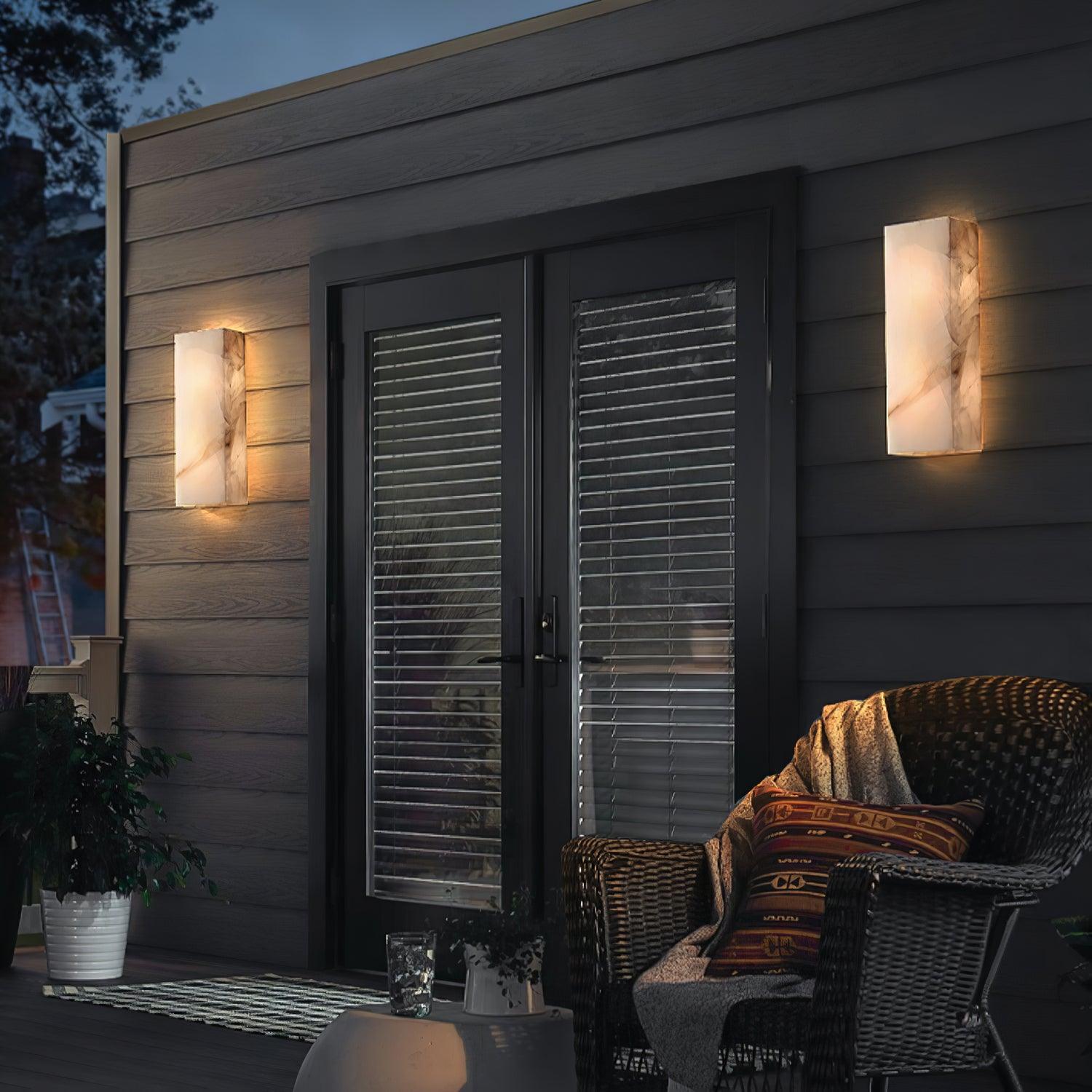 Mazzella Alabaster Wall Sconce