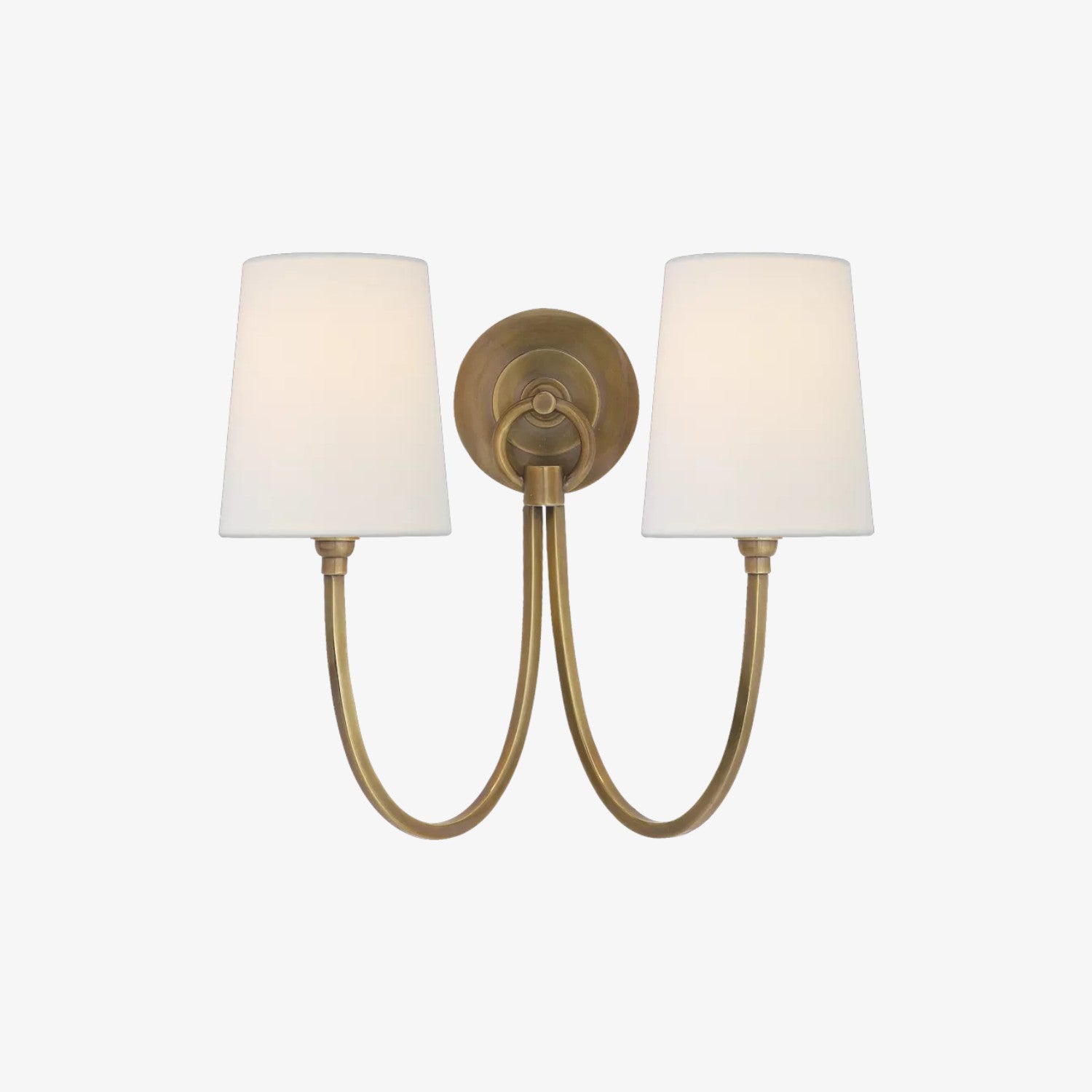 Reed Double Sconce