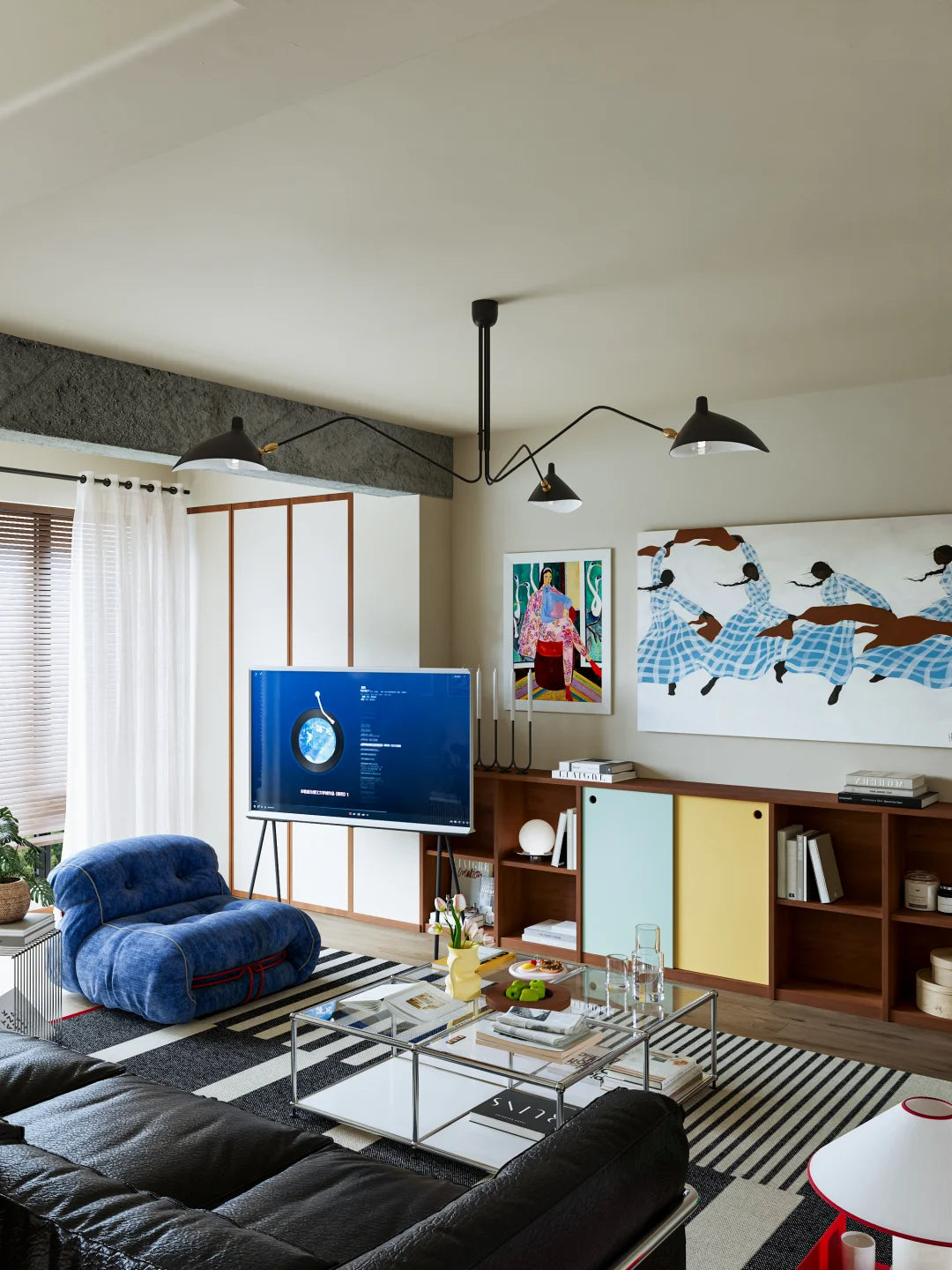 Serge Mouille Ceiling Lamp