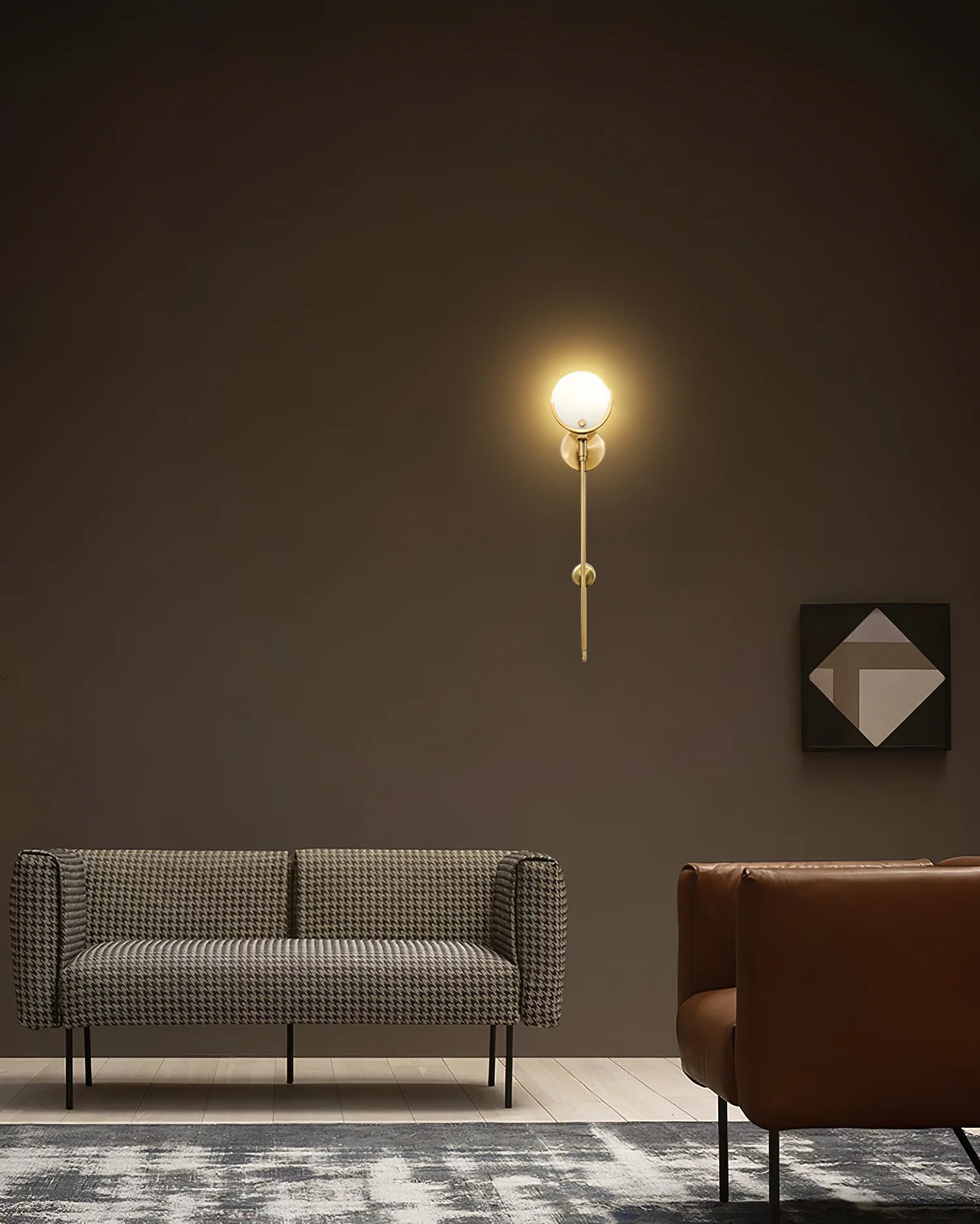Tail Alabaster Wall Sconce