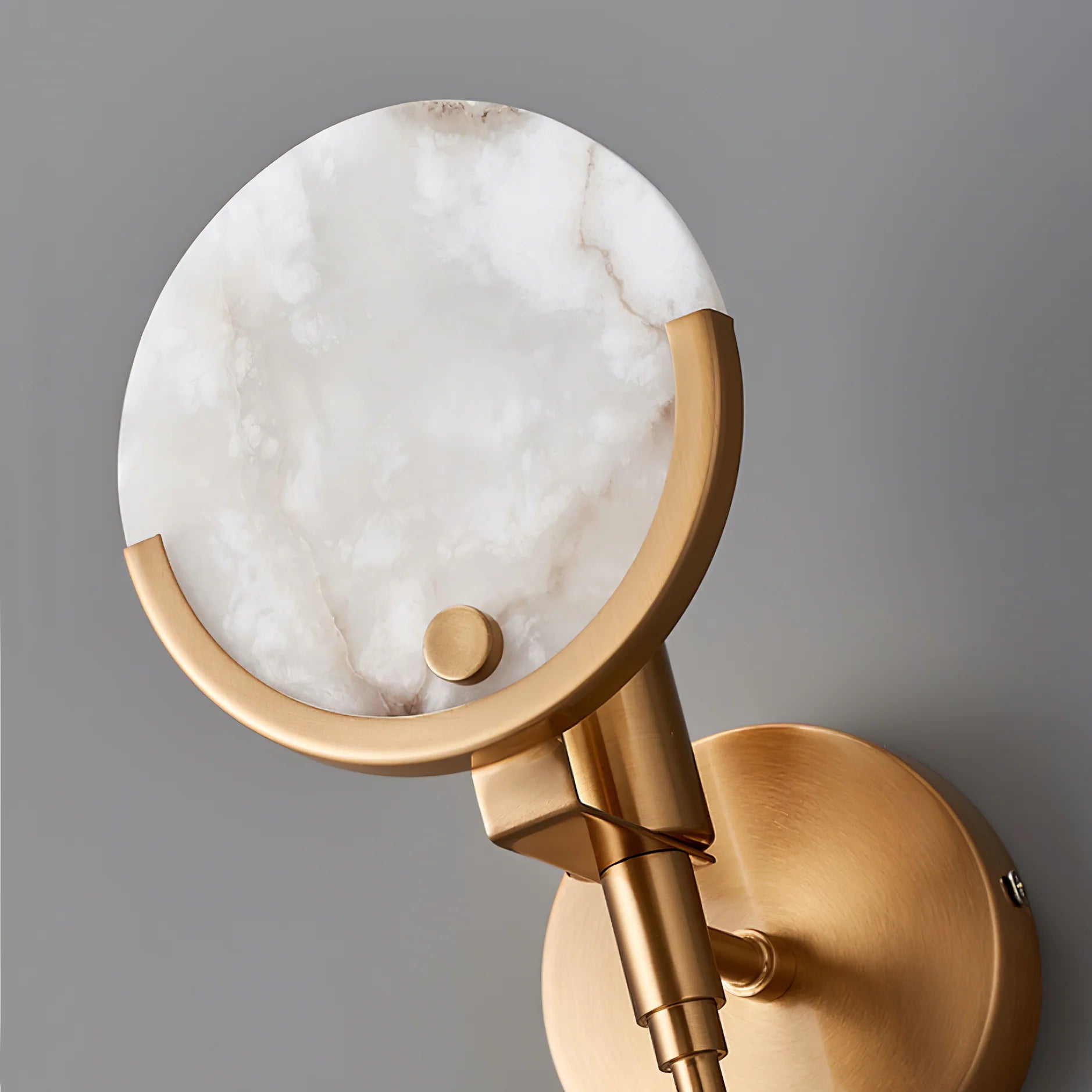 Tail Alabaster Wall Sconce