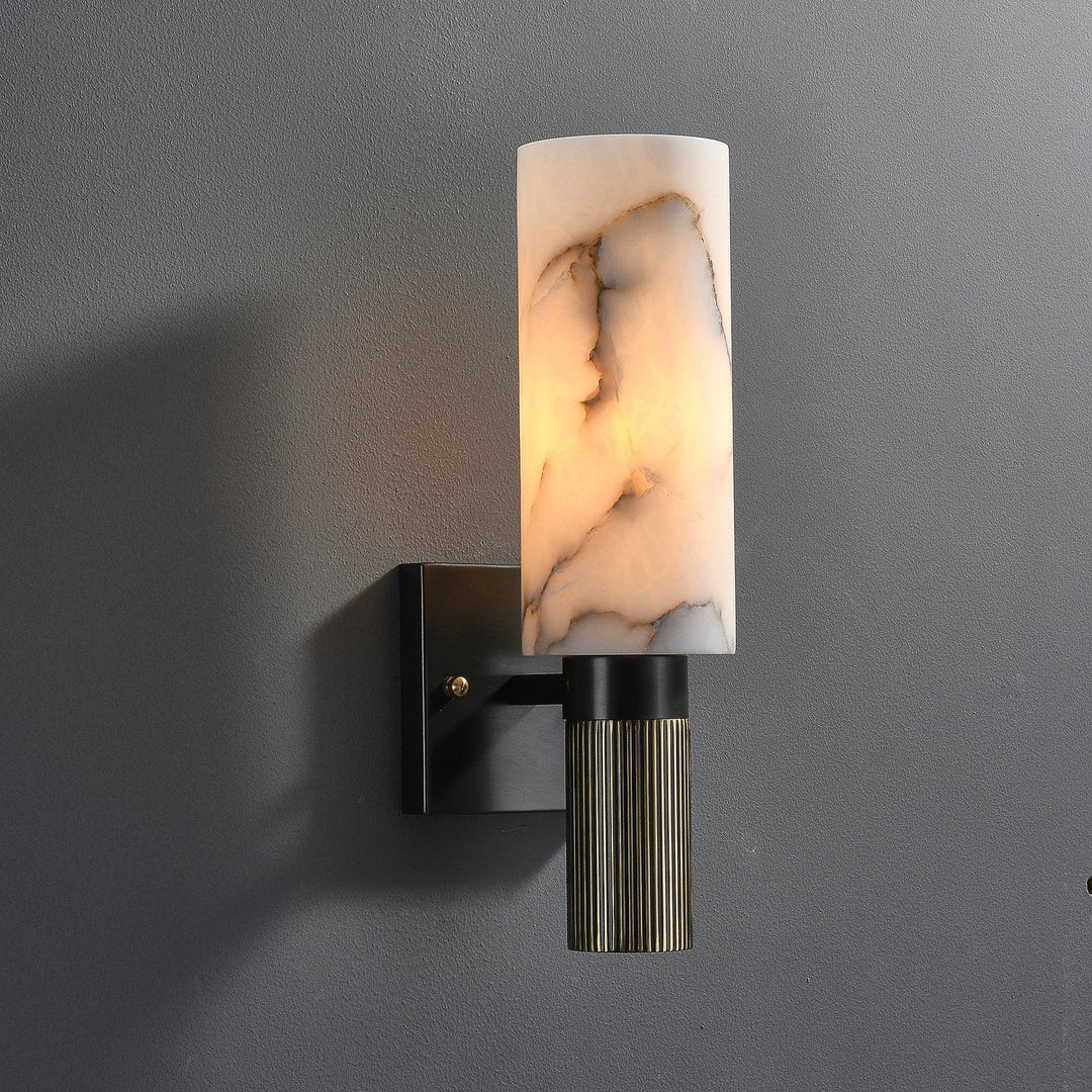 Loni Alabaster Wall Sconce
