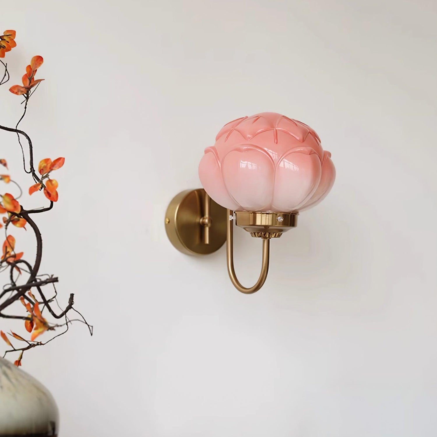 Volpi Florial Wall Sconce