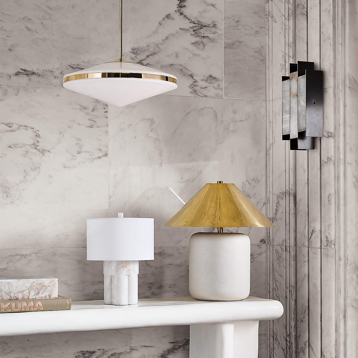 Walden Alabaster Table Lamp