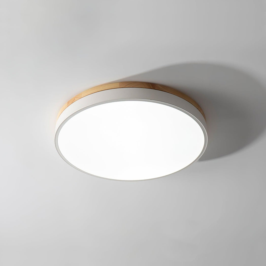 Buja Wooden Flush Mount Lighting