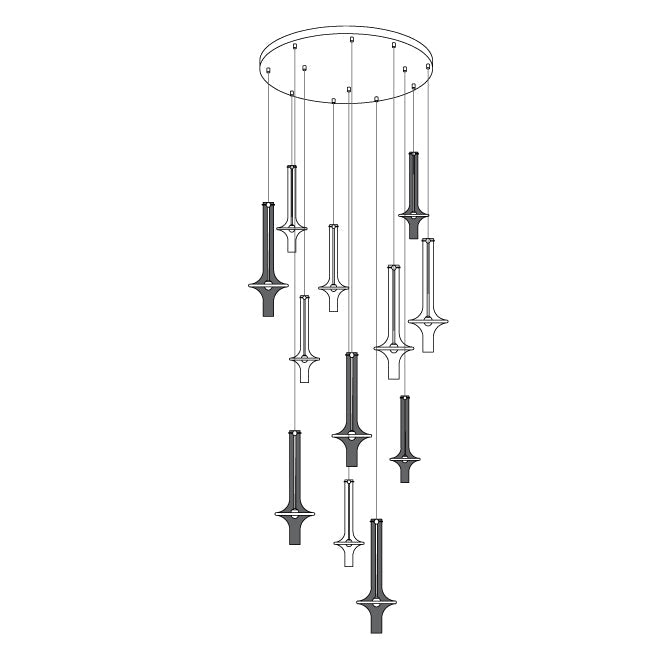 Isam Glass Pendant Lighting
