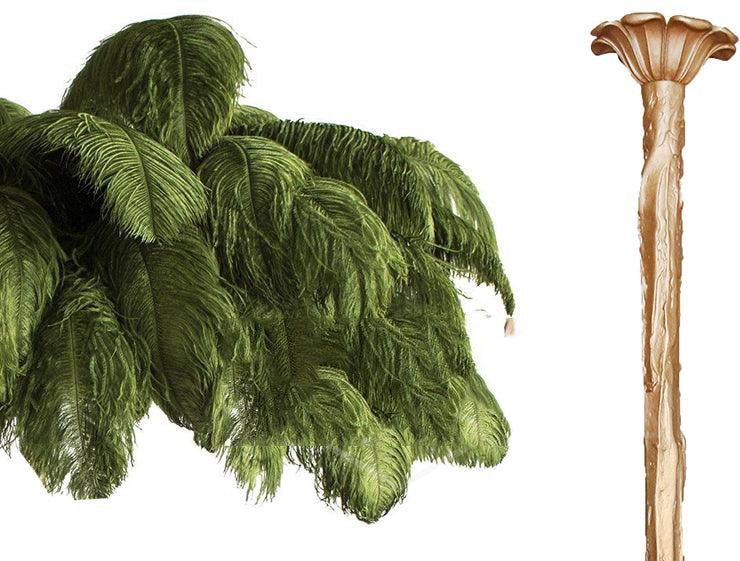 Fero Ostrich Feather Chandelier