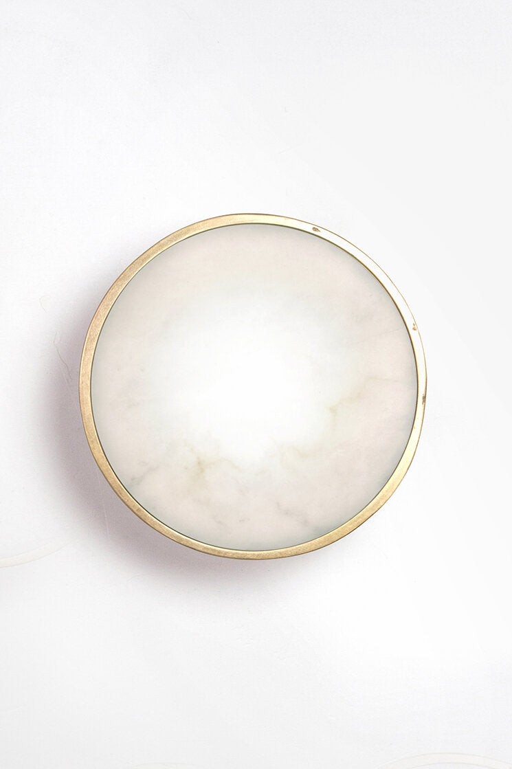 Aura Alabaster Wall Sconce