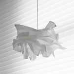 A pendant lighting is extinguished