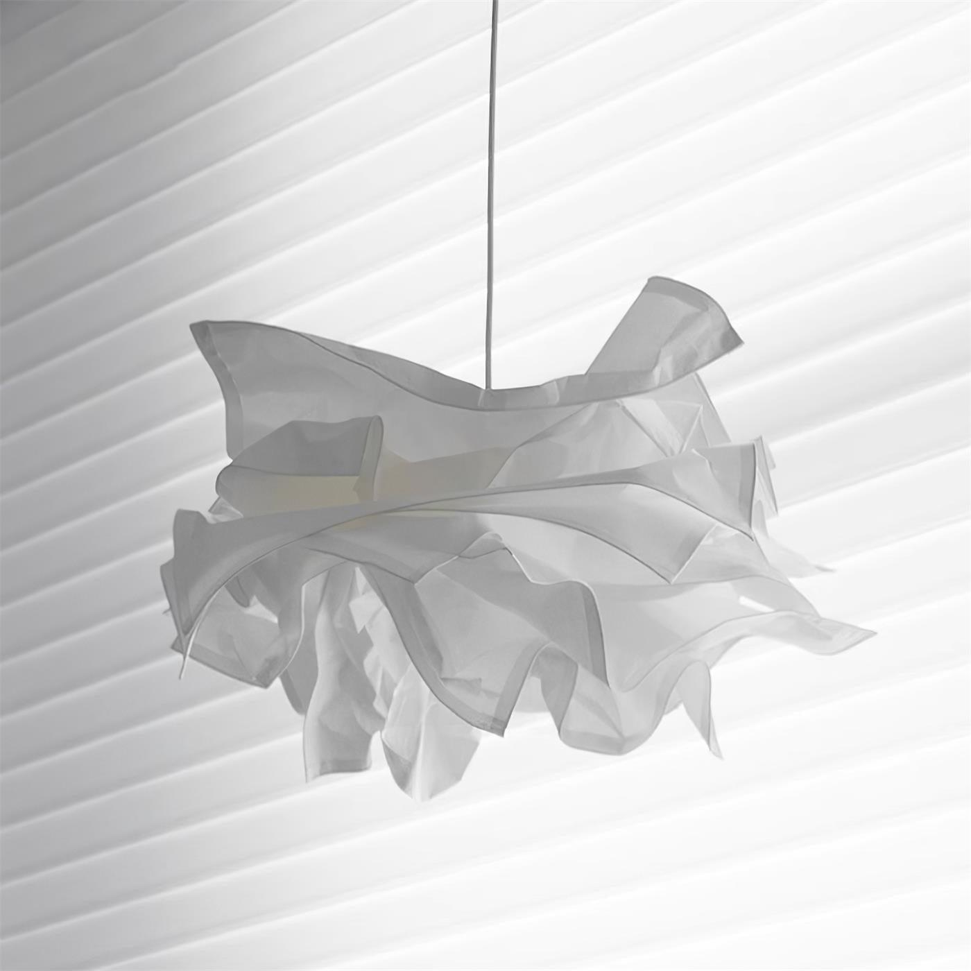 A pendant lighting is extinguished