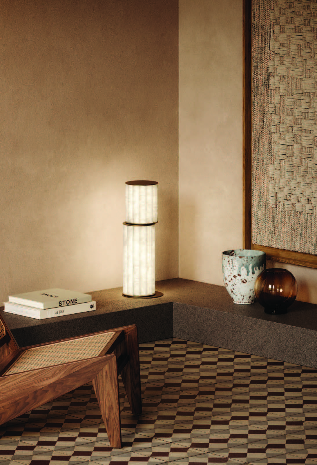 Akiko Alabaster Table Lamp