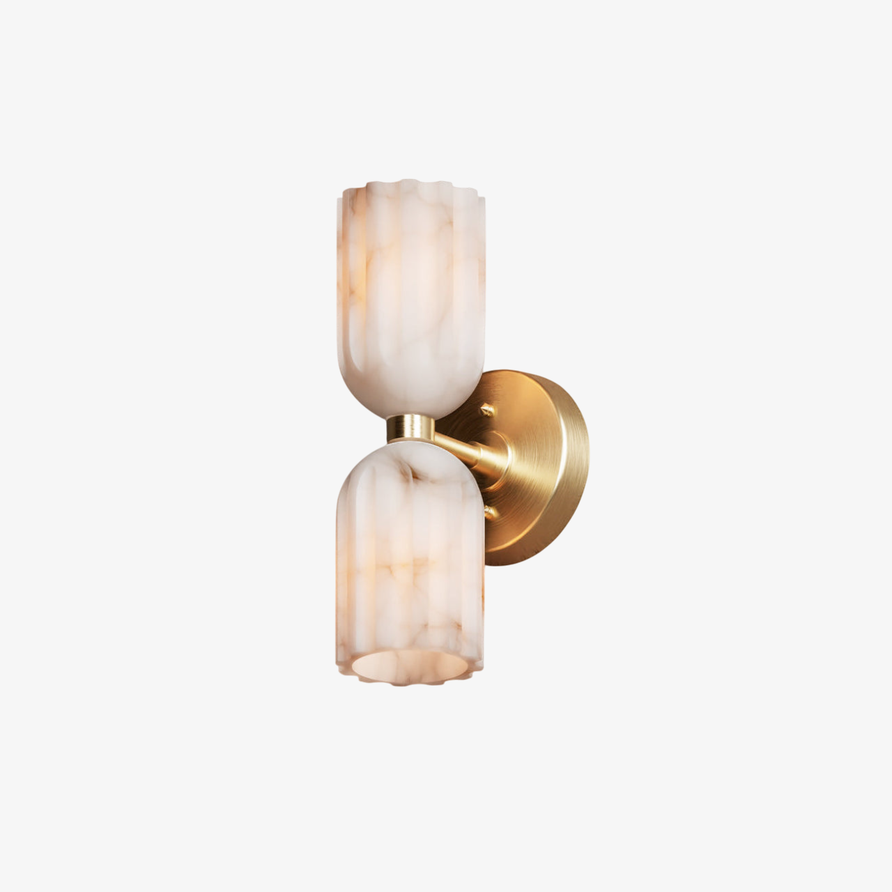 Alabaster 2 Light Sconce