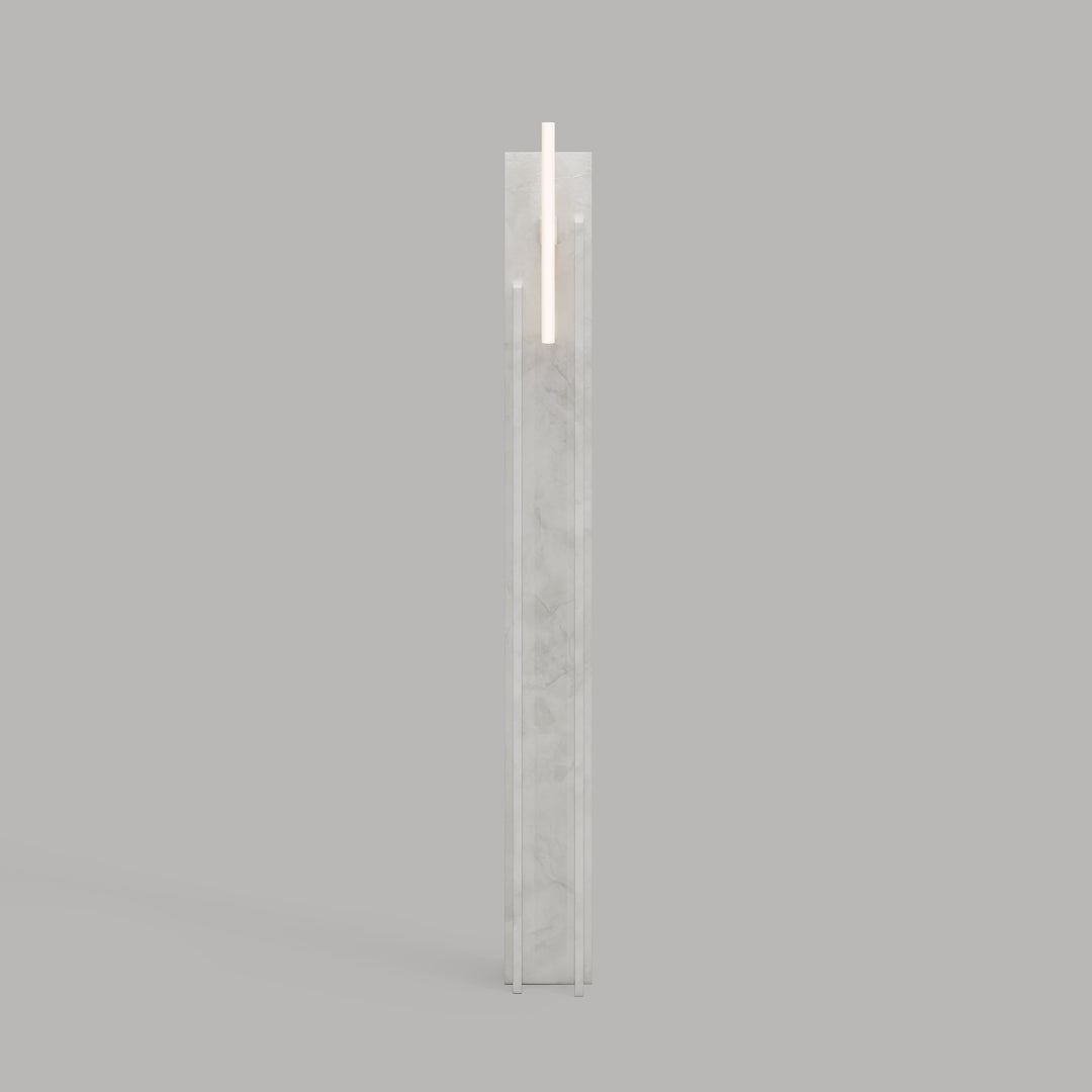 Thread Alabaster Floor Lamp