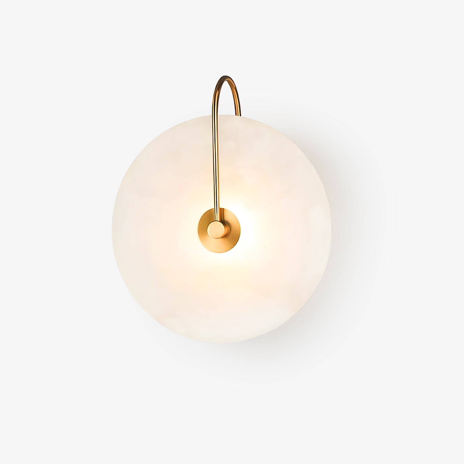 ADA Aperture Alabaster Wall Sconce