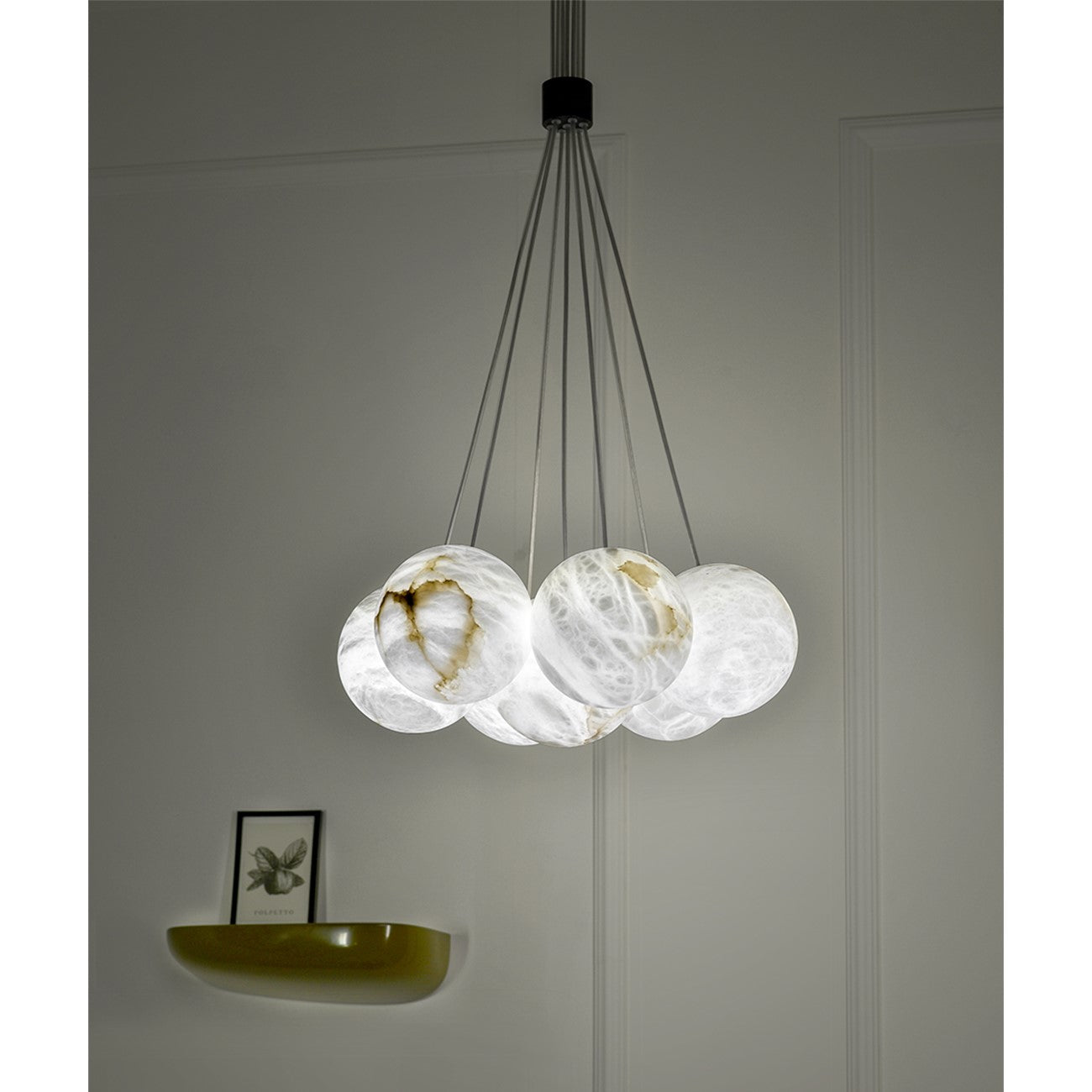 Bolky Up Chandelier