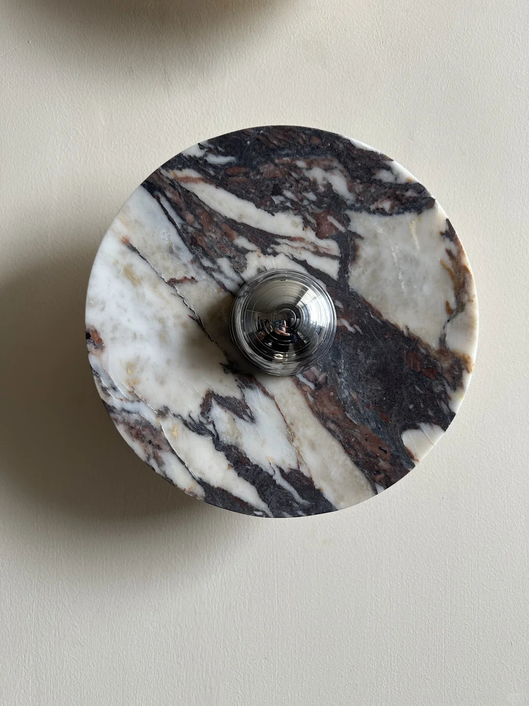 Calacatta Oro Round Sconce