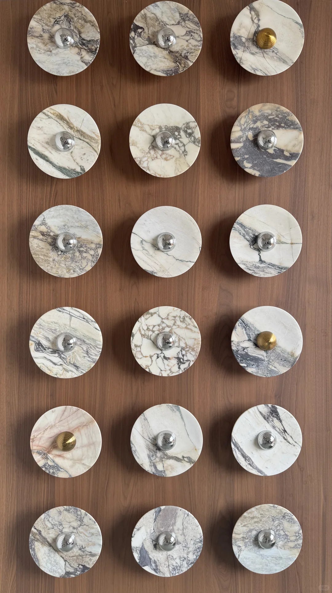 Calacatta Oro Round Sconce