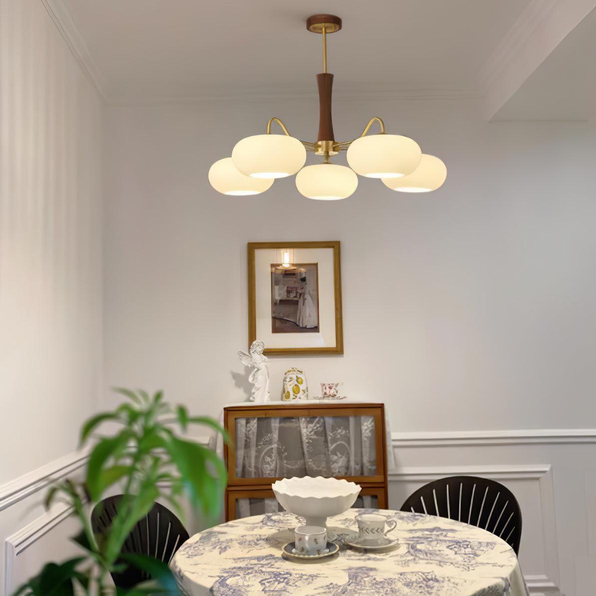 Capote Persimmon Chandelier