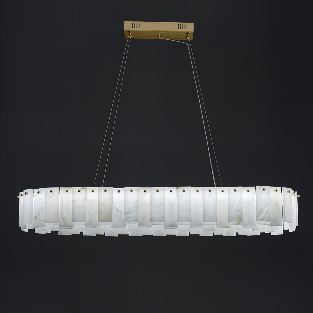 Flinchum Alabaster Chandelier