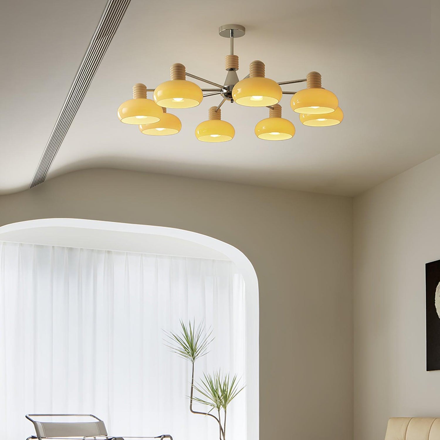 Cevera Persimmon Chandelier