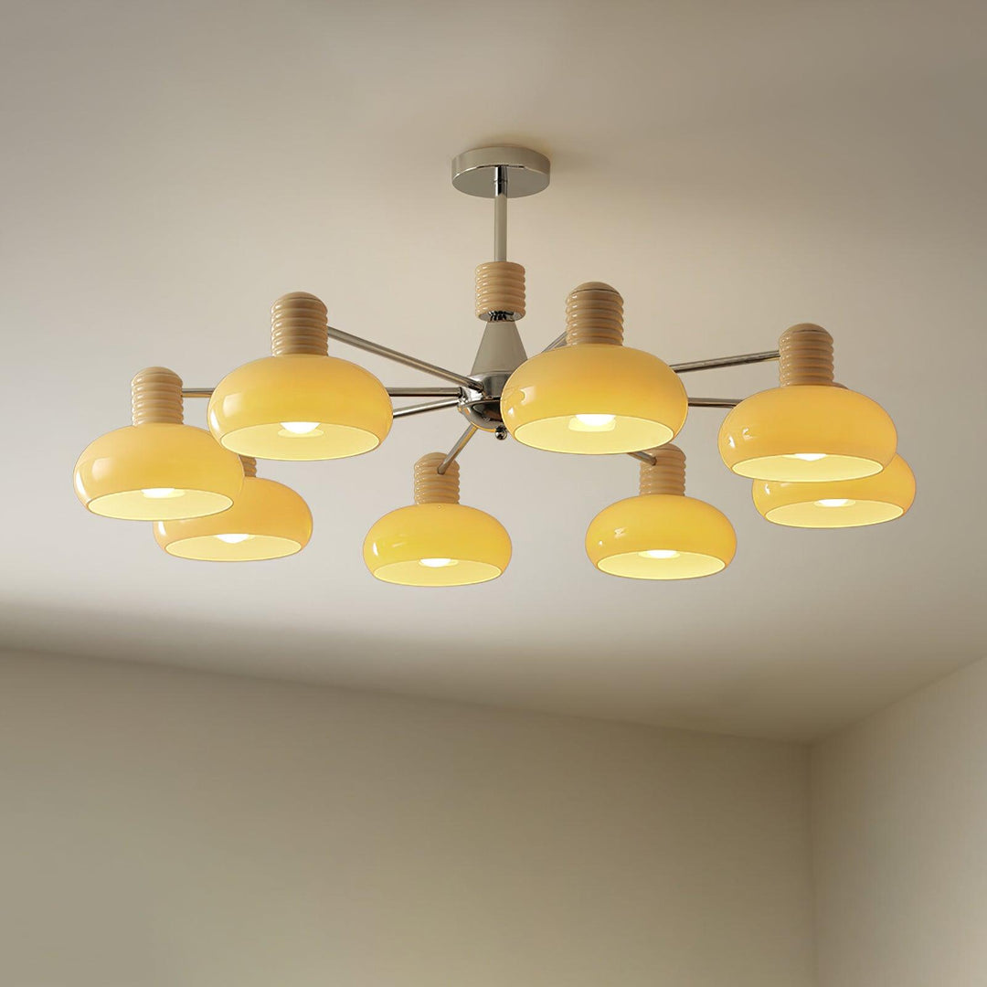 Cevera Persimmon Chandelier