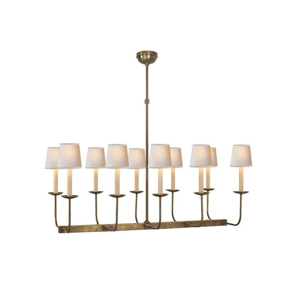 Chapman & Myers Linear Branched Chandelier