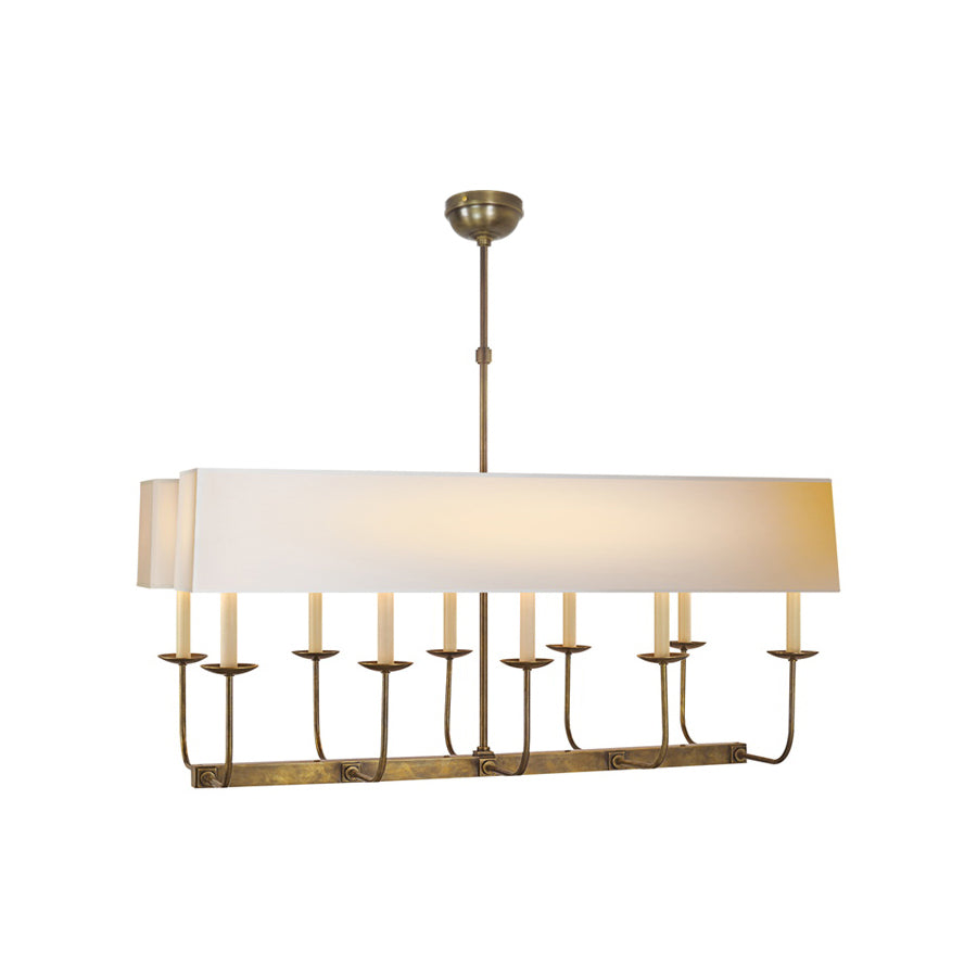 Chapman & Myers Linear Branched Chandelier