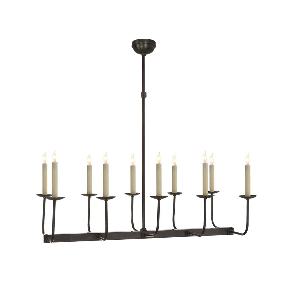 Chapman & Myers Linear Branched Chandelier
