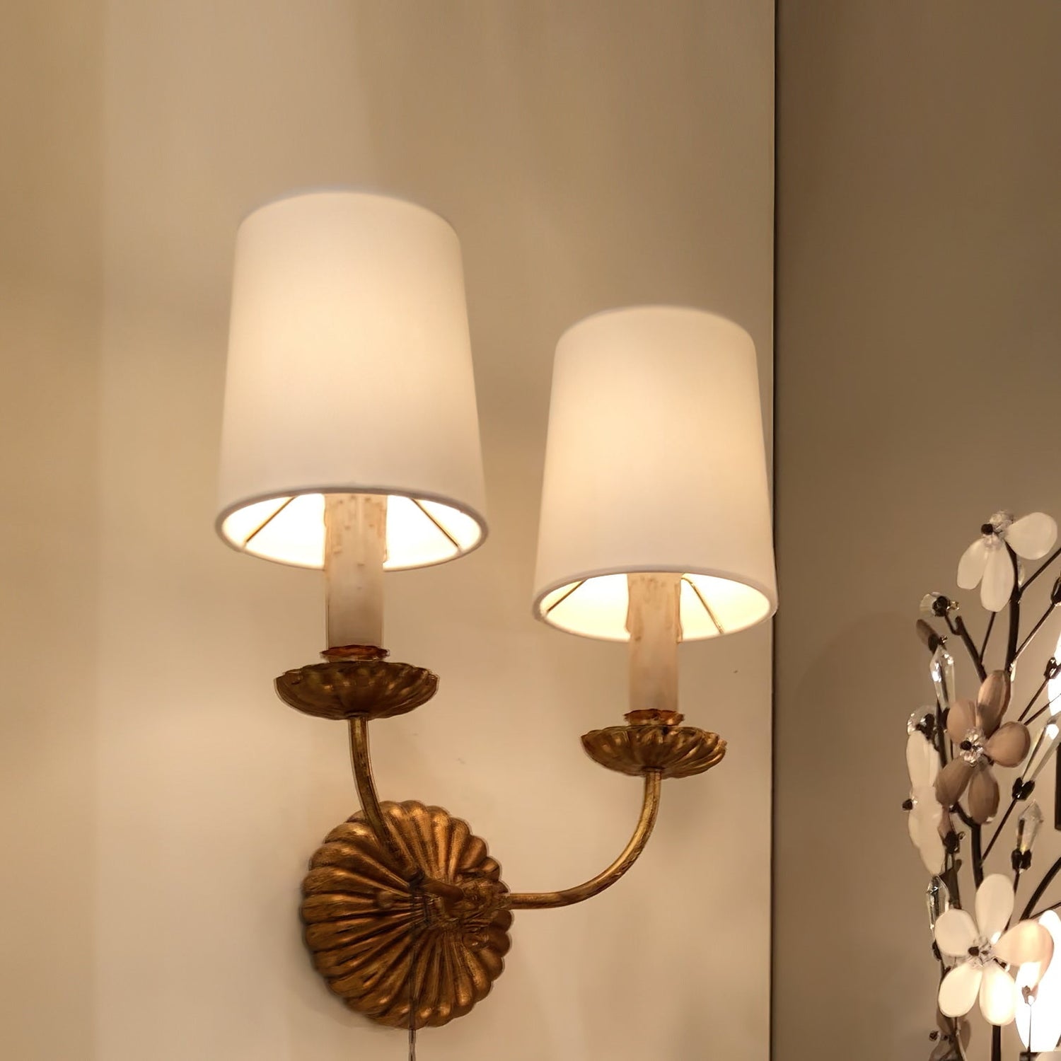 Clove Wall Sconce Double